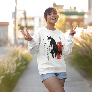 Bluza z koniem "Bushido"
