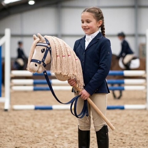 Hobby Horse A3 "Bella" + kantar + wodze