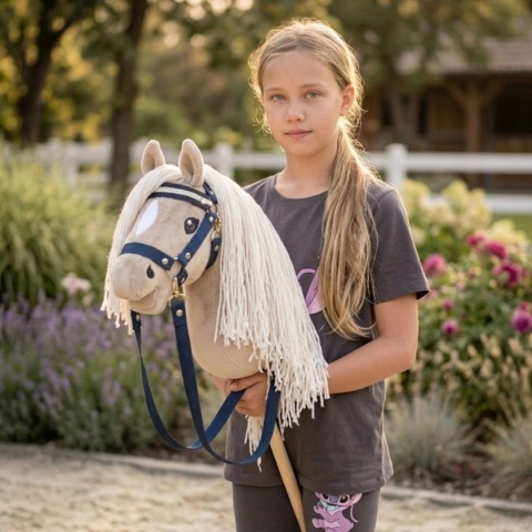 Hobby Horse A3 "Bella" + kantar + wodze
