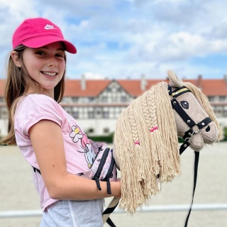 Hobby Horse A3 "Bella" + kantar + wodze
