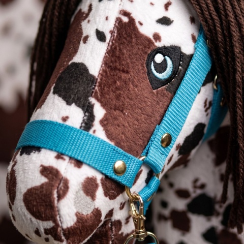 Hobby Horse A3 "Pinto Castano" + kantar + wodze