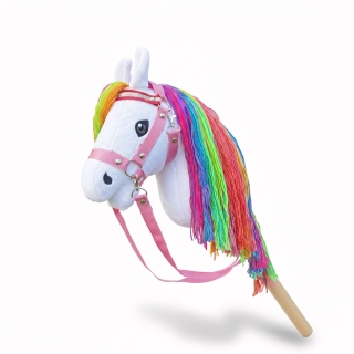Hobby Horse A3 "Rainbow" + kantar + wodze