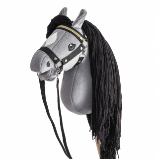 Hobby Horse A3 "Silver Shadow" + kantar + wodze