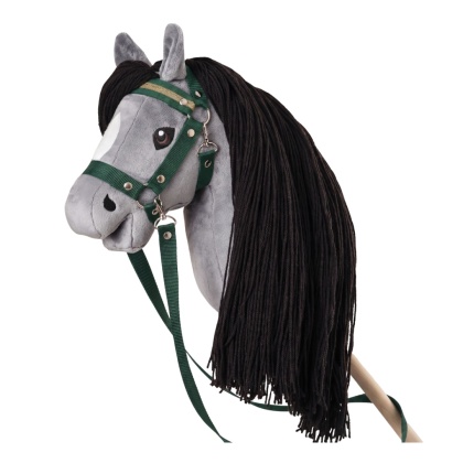 Hobby Horse A3 "Silver Shadow" + kantar + wodze