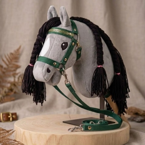 Hobby Horse A3 "Silver Shadow" + kantar + wodze