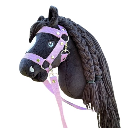 Hobby Horse A4 "Raven" + kantar + wodze