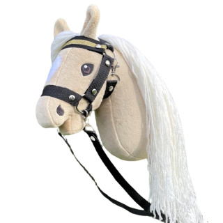 Hobby Horse A4 "Sunny Palomino" + kantar + wodze