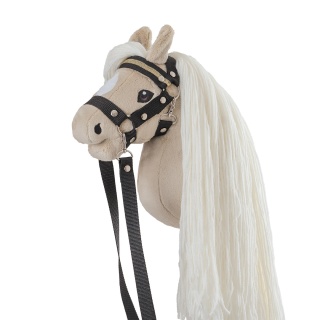 Hobby Horse A4 "Sunny Palomino" + kantar + wodze