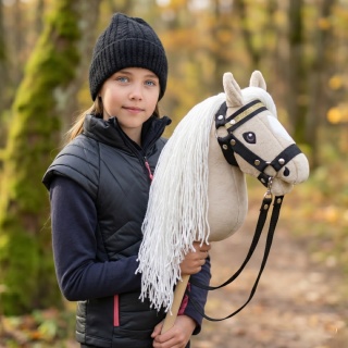 Hobby Horse A4 "Sunny Palomino" + kantar + wodze