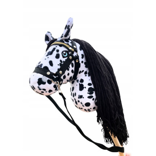 Hobby Horse Kucyk "Pinto Nero" + kantar + wodze