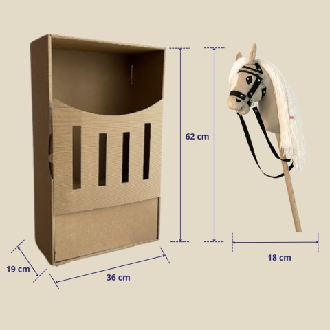 Hobby Horse Sunny Palomino A4 + stajnia + kantar + wodze