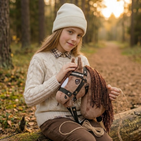 Hobby Horse Silent Wind A4 + stajnia + kantar + wodze