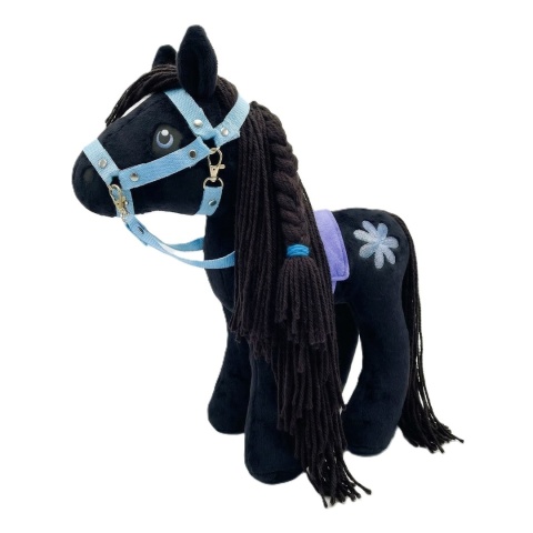 Koń zabawka maskotka pluszowa "Raven"