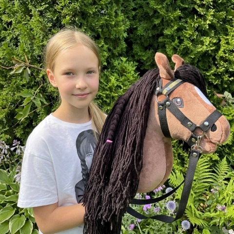 Hobby Horse Mustang "Vento". Rozmiar A3. Kantar + wodze w zestawie