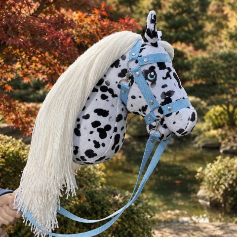 Hobby Horse A3 Pinto Bianco. Tarantowaty. Kantar + wodze w zestawie