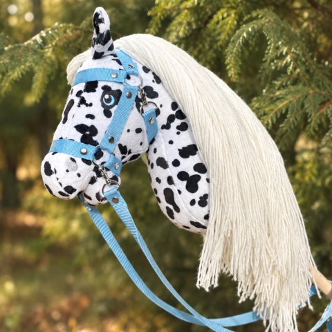 Hobby Horse A3 Pinto Bianco. Tarantowaty. Kantar + wodze w zestawie