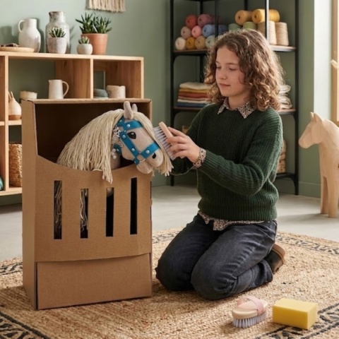 Hobby Horse A4 "Bella" + kantar + wodze