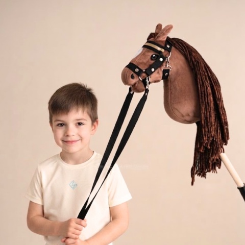 Hobby Horse A4 Silent Wind + kantar + regulowane wodze