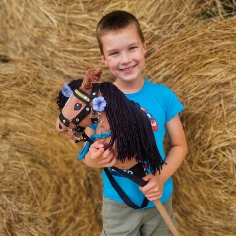Hobby Horse A4 Mustang "Vento" + kantar + wodze