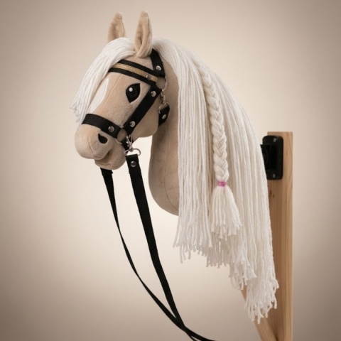 Hobby Horse A4 "Sunny Palomino" + kantar + wodze