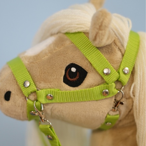 Koń zabawka maskotka pluszowa "Sunny Palomino" (40 cm, kantar, wodze, derka)