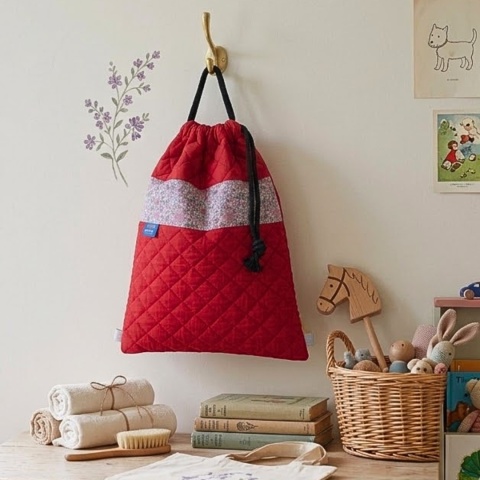 Workoplecak torba naa Hobby Horse. Kolor czerwony