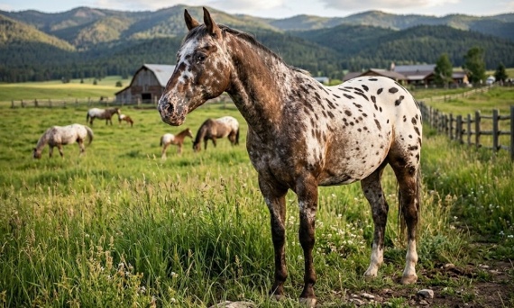 Konie rasy Appaloosa