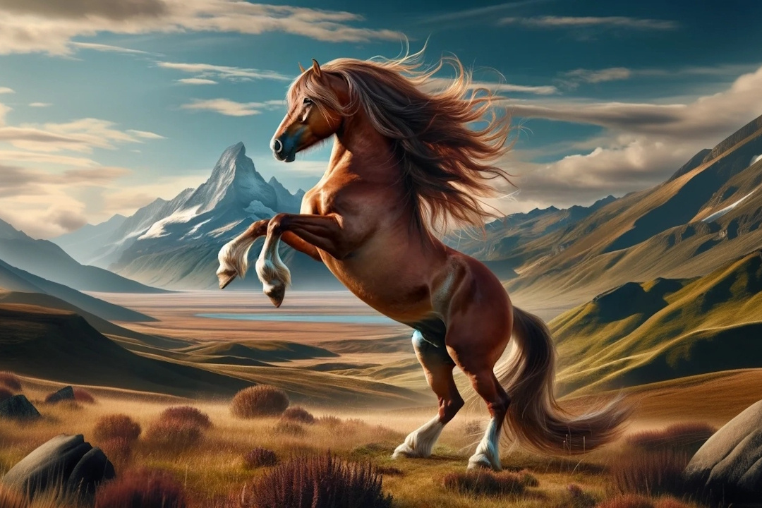 rasy koni mustang